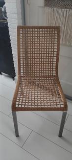 Stoel riet metaal Ikea, Ophalen, Gebruikt, Overige kleuren, Metaal