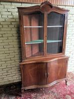 Brocante hoekkast, Huis en Inrichting, Kasten | Vitrinekasten, Ophalen, Gebruikt, 50 tot 100 cm, 150 tot 200 cm