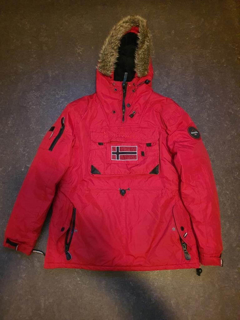 Geographical Norway jas maat L, Kleding | Heren, Wintersportkleding, Maat 52/54 (L), Ophalen of Verzenden, Zo goed als nieuw, Jack