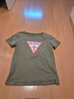 Guess T-shirt met logo - Groen s, Kleding | Dames, T-shirts, Guess, Ophalen of Verzenden, Korte mouw, Maat 36 (S)