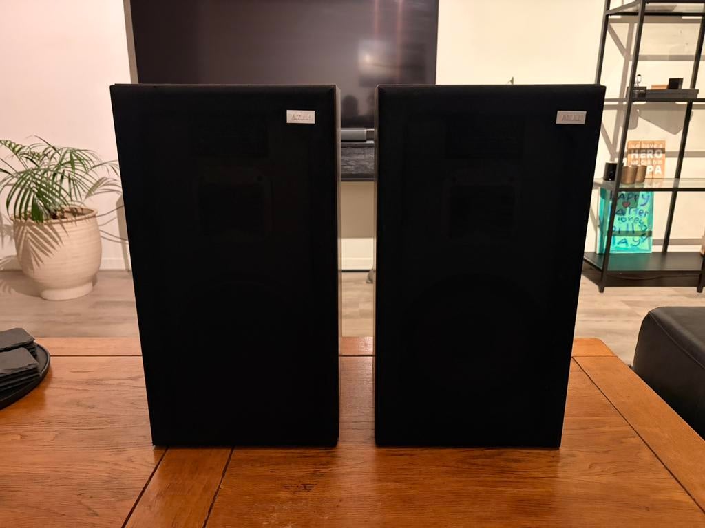 Vintage Akai Speakers – Set van 2, Overige merken, Ophalen of Verzenden, Zo goed als nieuw, Minder dan 60 watt
