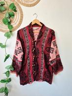 Vintage Sherpa Nepalees boho jasje M/L, Kleding | Dames, Maat 42/44 (L), Ophalen of Verzenden, Zo goed als nieuw, Jasje