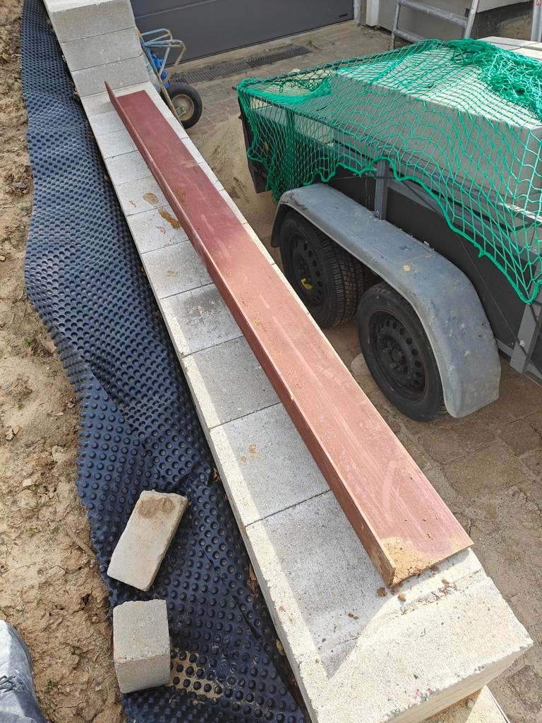 Stalen hoeklijn 150x100, Doe-het-zelf en Verbouw, Metalen, Ophalen