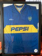 Boca Juniors Pepsi Shirt Ingelijst - Vintage Voetbalshirt, Ophalen, Zo goed als nieuw, Buitenlandse clubs, Shirt