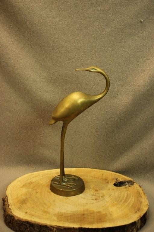 Vintage messing vogel, Ophalen of Verzenden