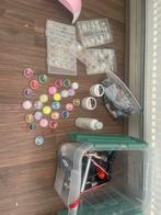 Nagel spullen met veel toebehoren, Sieraden, Tassen en Uiterlijk, Uiterlijk | Cosmetica en Make-up, Ophalen, Gebruikt, Overige kleuren