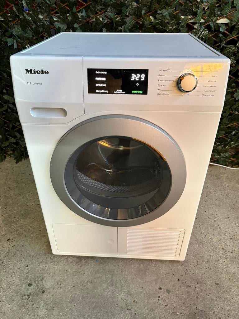 Miele T1 Excellence 8kg Warmtepompdroger, Witgoed en Apparatuur, Wasdrogers, Ophalen, Overige typen, 8 tot 10 kg, Zo goed als nieuw