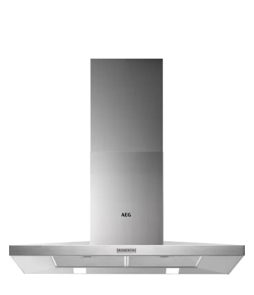 AEG afzuigkap nieuw, Witgoed en Apparatuur, Afzuigkappen, Ophalen, Wandschouwkap, Nieuw, Vrijstaand