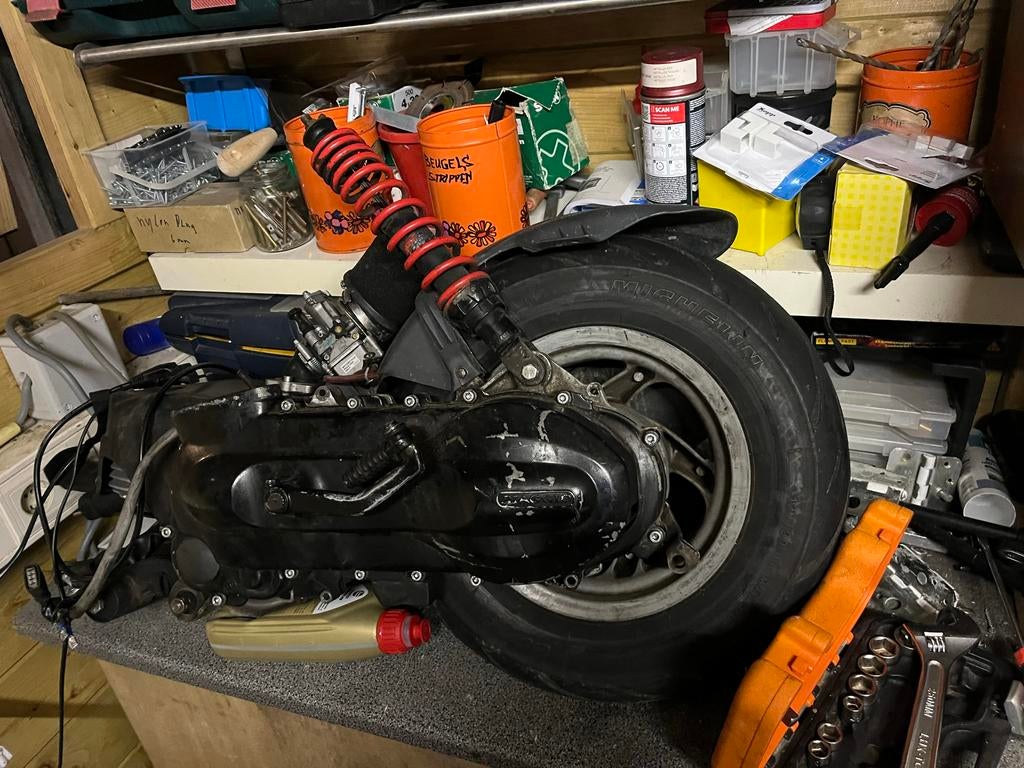 Piaggio Typhoon 172cc Stage 1 Blok (Zonder Velg), Fietsen en Brommers, Brommeronderdelen | Scooters, Ophalen, Gebruikt, Blok, Piaggio