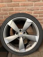 18 inch Audi Rotor Velgen met Banden, Ophalen, 18 inch, Gebruikt, Banden en Velgen