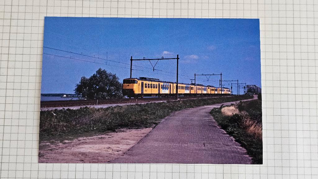 Foto TREIN NS Nederlandse Spoorwegen SGM Sprinter Plan Y, Verzenden, Gebruikt, Trein, Overige typen