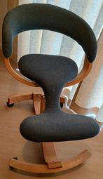 Rybo balans office stoel, Ophalen, Gebruikt, Blauw, Stof