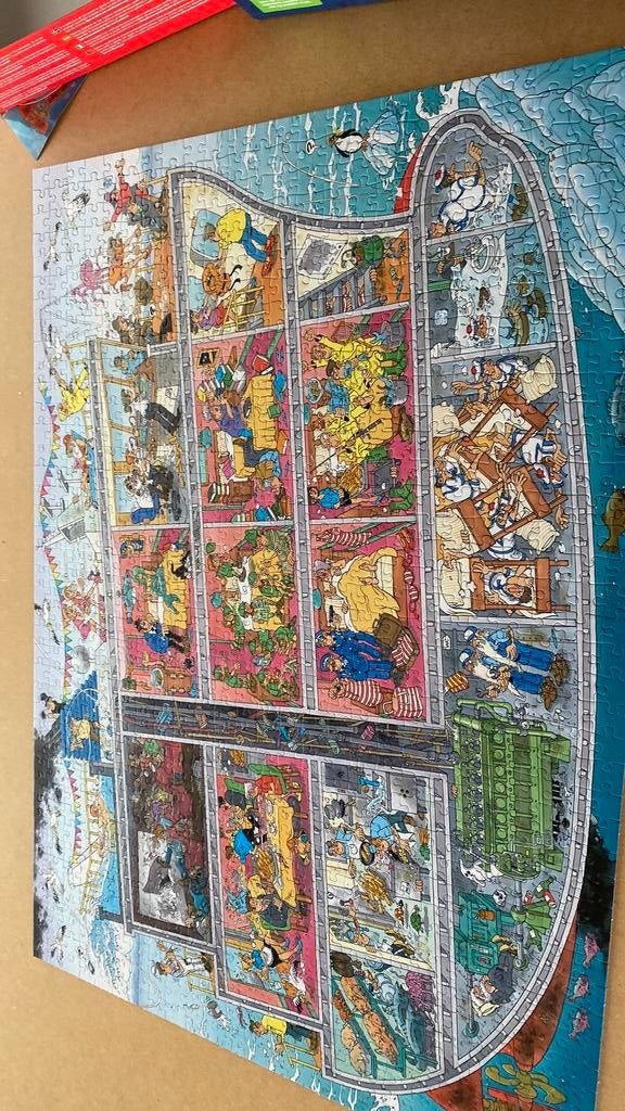 Jvh cruiseschip, Ophalen of Verzenden, 500 t/m 1500 stukjes, Zo goed als nieuw