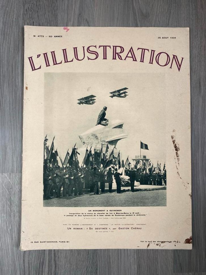 L'Illustration oud frans Tijdschrift jaren 30, Verzamelen, Tijdschriften, Kranten en Knipsels, Tijdschrift, Ophalen of Verzenden