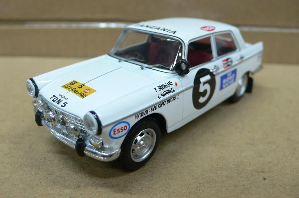 peugeot 404 east african safari  - norev  1/43, Hobby en Vrije tijd, Modelauto's | 1:43, Verzenden, Nieuw, Auto, Norev