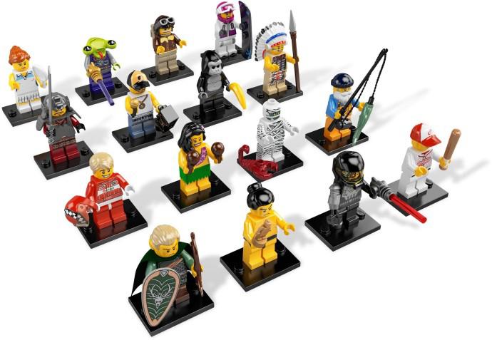 LEGO Minifigures Series 3 COMPLEET 8803, Kinderen en Baby's, Speelgoed | Duplo en Lego, Ophalen of Verzenden, Zo goed als nieuw