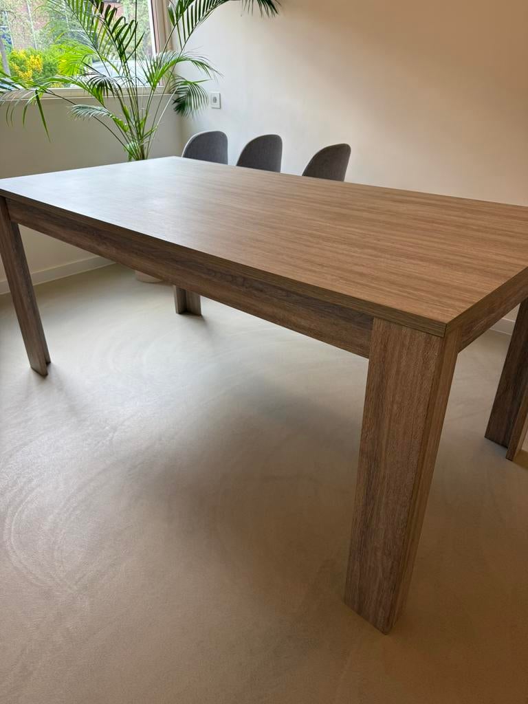 Eettafel 180x90x80, Huis en Inrichting, Tafels | Eettafels, Ophalen, 50 tot 100 cm, Zo goed als nieuw, Vijf personen of meer