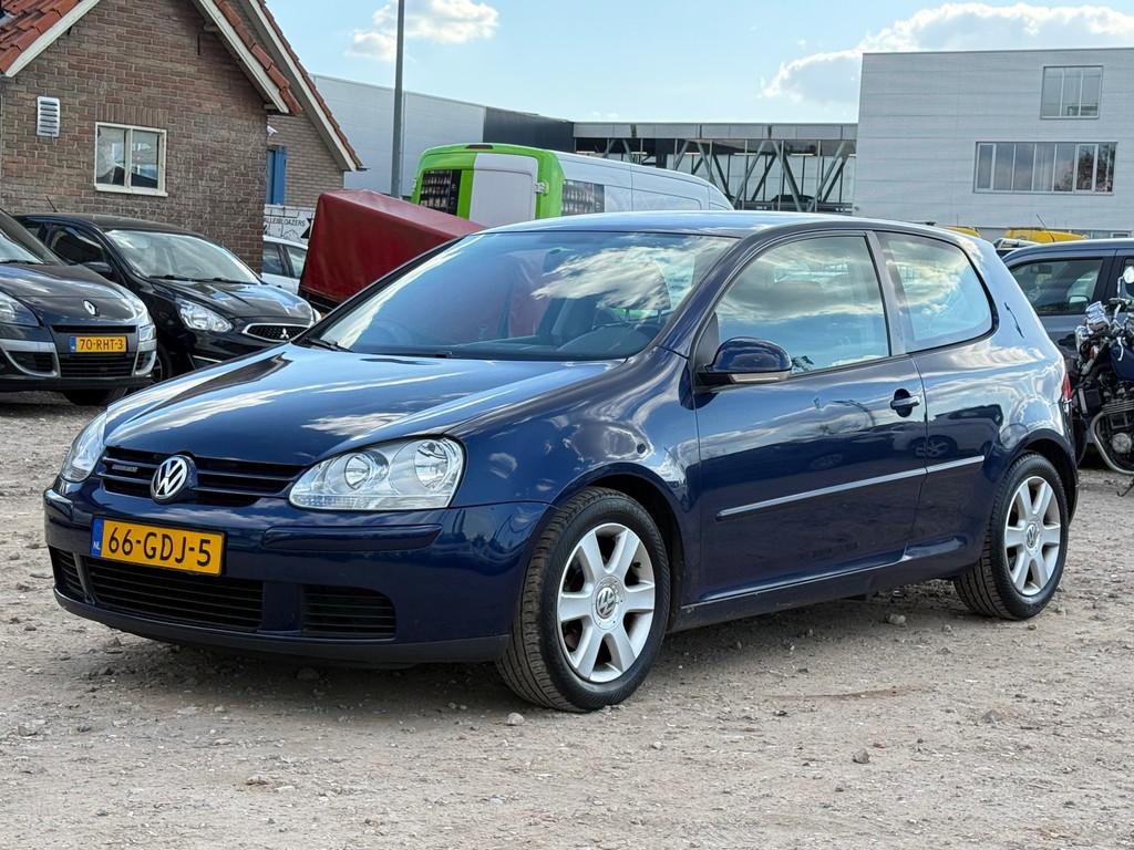 Volkswagen Golf 1.9 TDI Comfortline BlueMotion/ ONDERHOUDEN, Gebruikt, 4 cilinders, Blauw, Origineel Nederlands