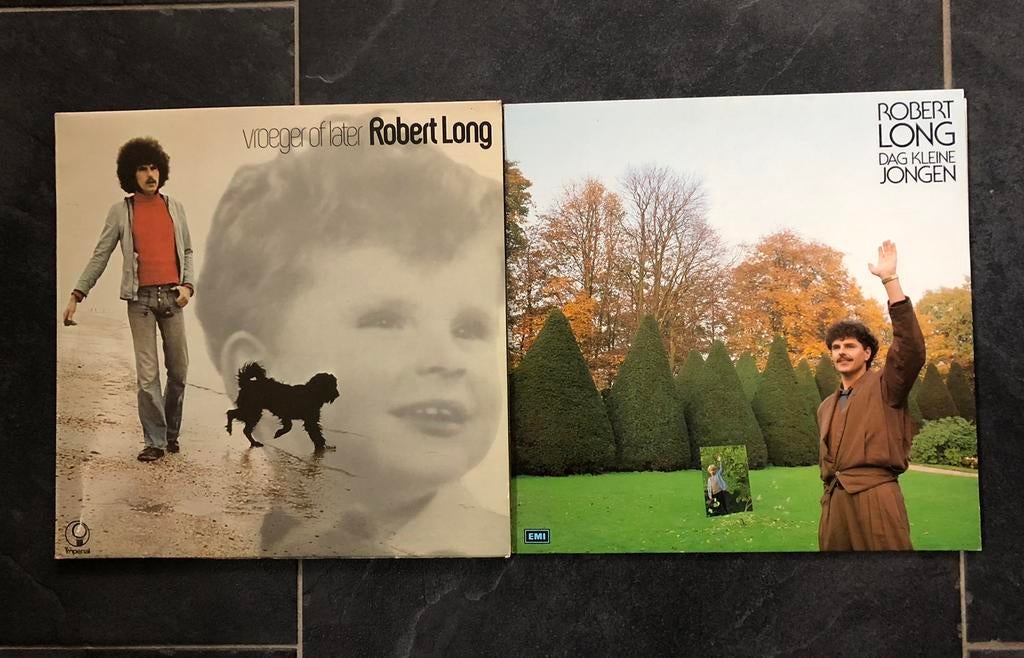 Robert Long 2 lp’s, Ophalen, Gebruikt, Overige formaten, Levenslied of Smartlap