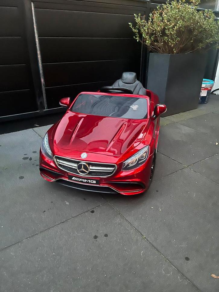Mercedes AMG - met nieuwe accu, Kinderen en Baby's, Speelgoed | Buiten | Accuvoertuigen, Gebruikt, Ophalen