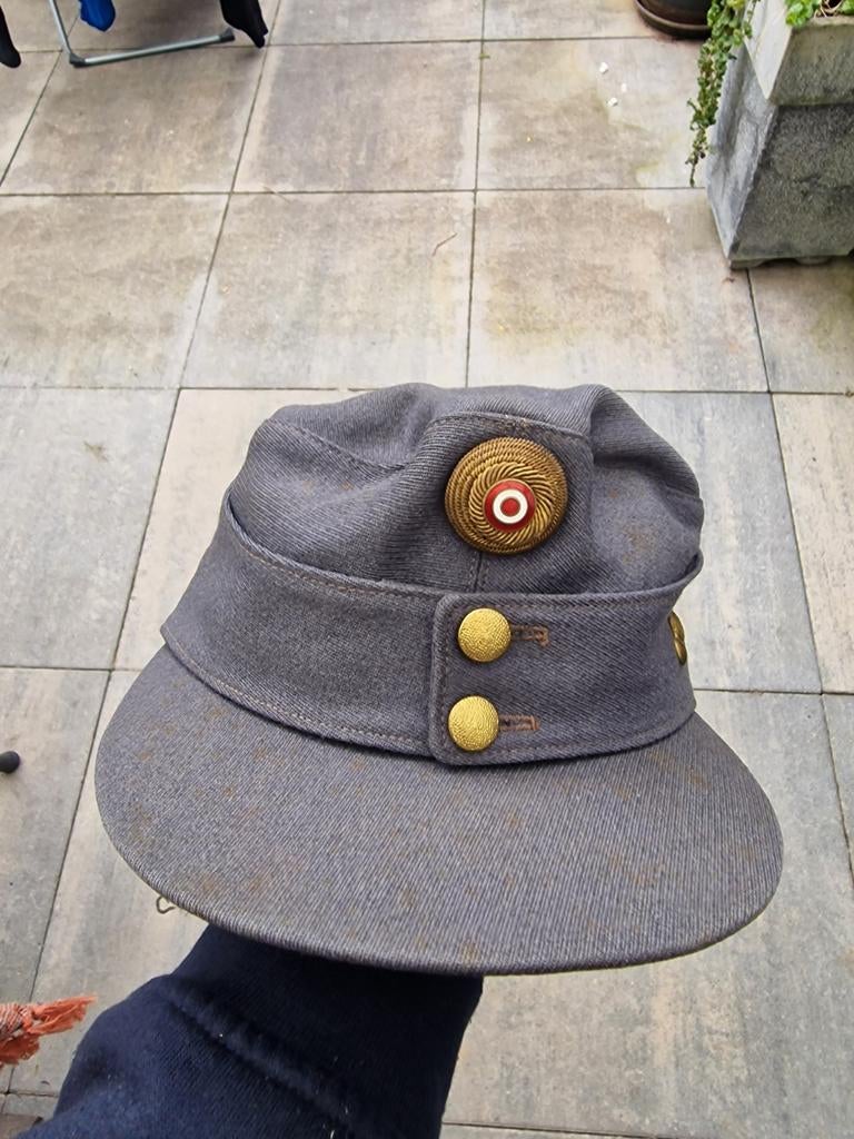 Oostenrijkse veldmutze gendarmerie, Verzamelen, Militaria | Tweede Wereldoorlog, Ophalen of Verzenden, Nederland, Kleding of Schoenen