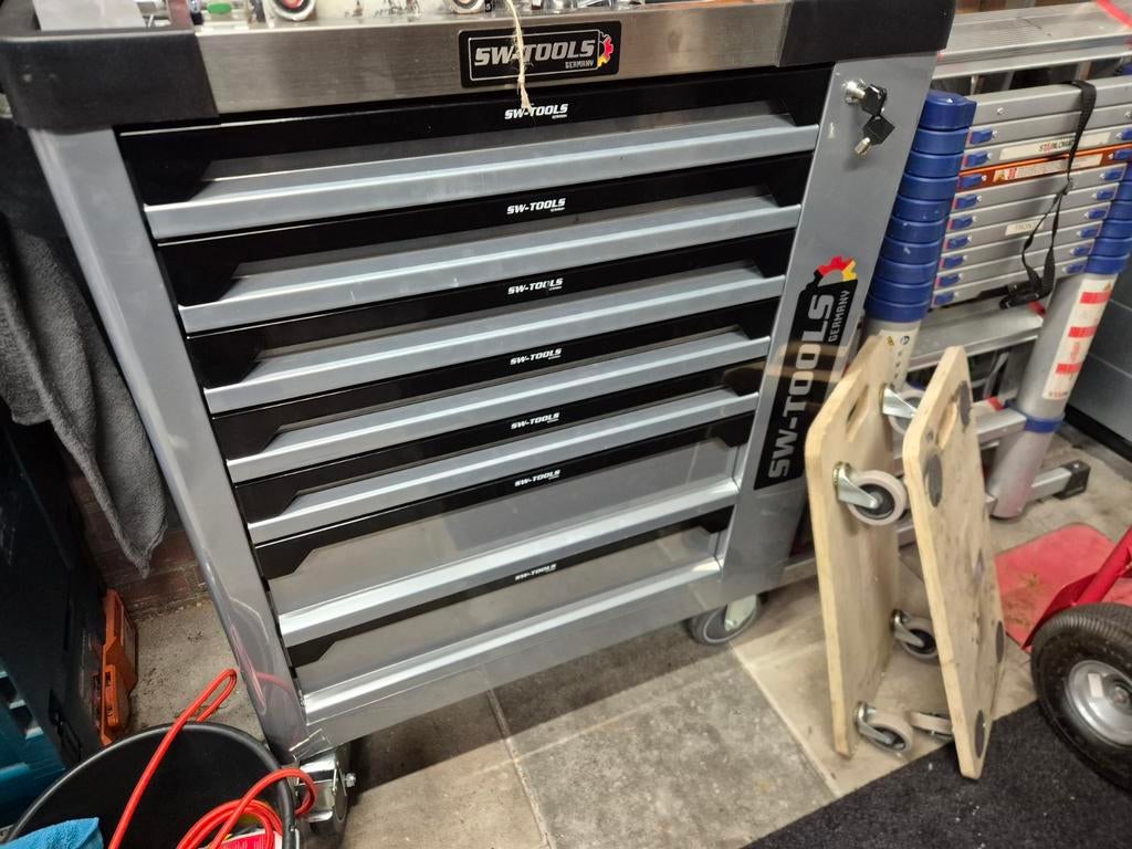 Gereedschapswagen sw tools., Auto diversen, Autogereedschap, Ophalen, Zo goed als nieuw