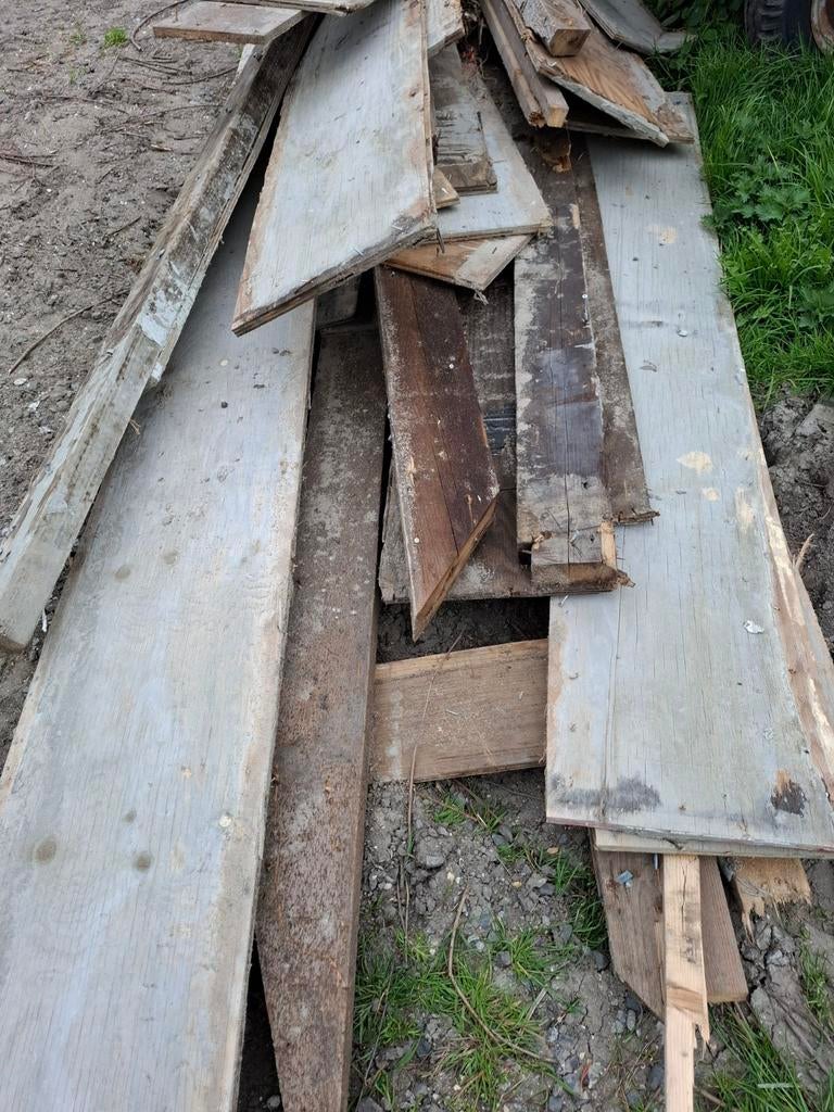 Bekisting hout, baddingen en underlayment platen gebruikt, Ophalen of Verzenden