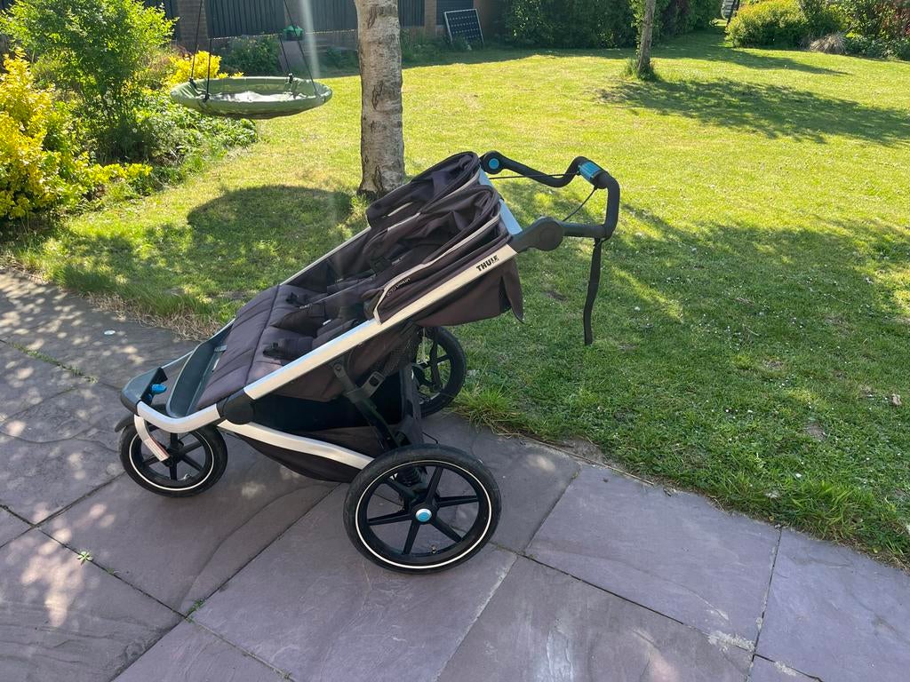 Thule Urban Glide Duo - Robuuste Duowagen met Accessoires, Gebruikt, Duowagen, Ophalen, Kinderwagen
