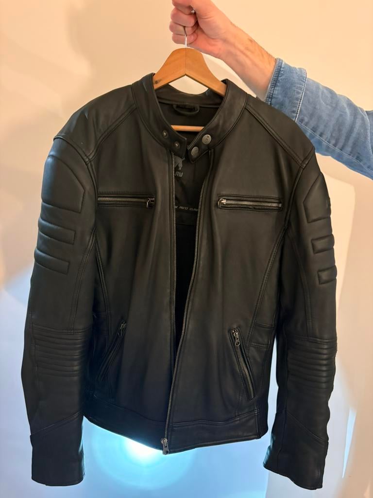 Claw leren motorjas maat M met protectie, zeer nette staat, Motoren, Kleding | Motorkleding, Ophalen of Verzenden, Tweedehands