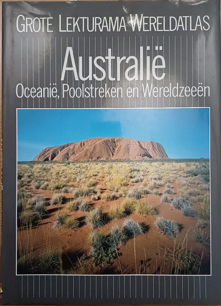 Lekturama wereldatlas Australie, Oceanie, Poolstreken en ..., Boeken, Atlassen en Landkaarten, Overige gebieden, Overige typen