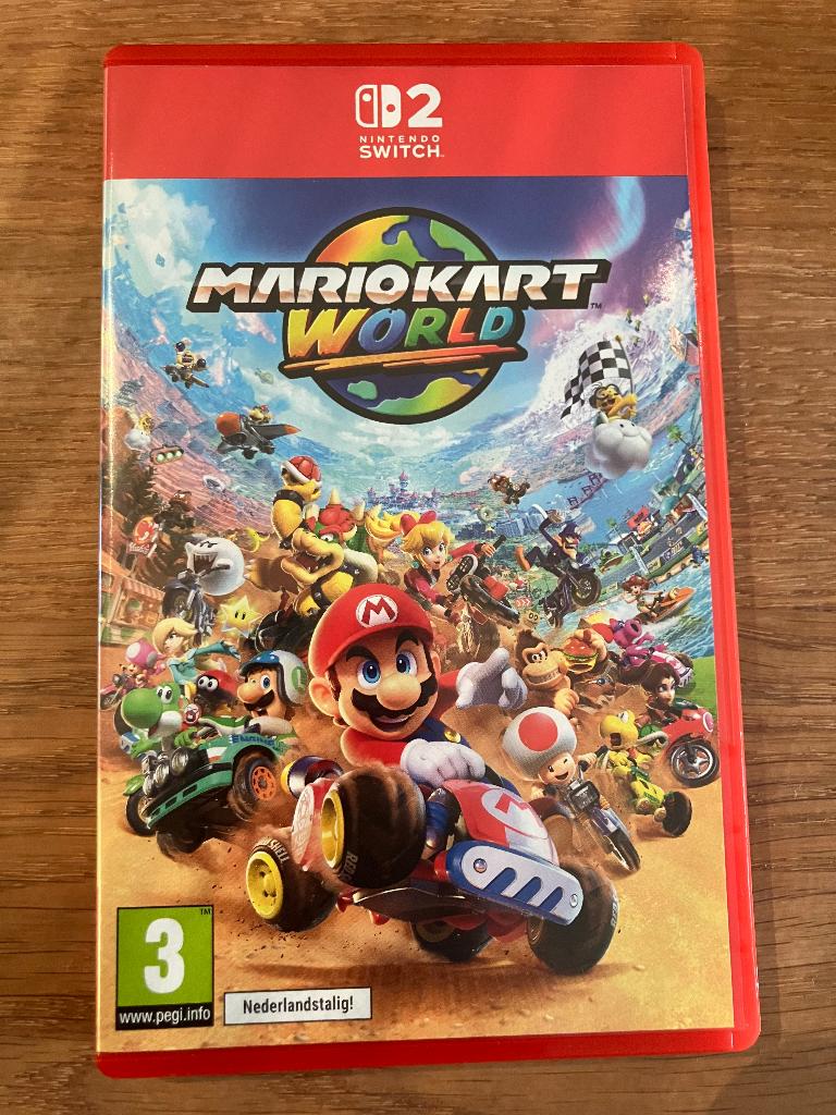 Mario Kart World - Nintendo Switch 2, Ophalen, Racen en Vliegen, Zo goed als nieuw, 3 spelers of meer