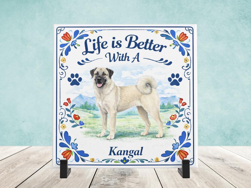Life is Better With a Kangal - Tegel, Verzenden, Nieuw