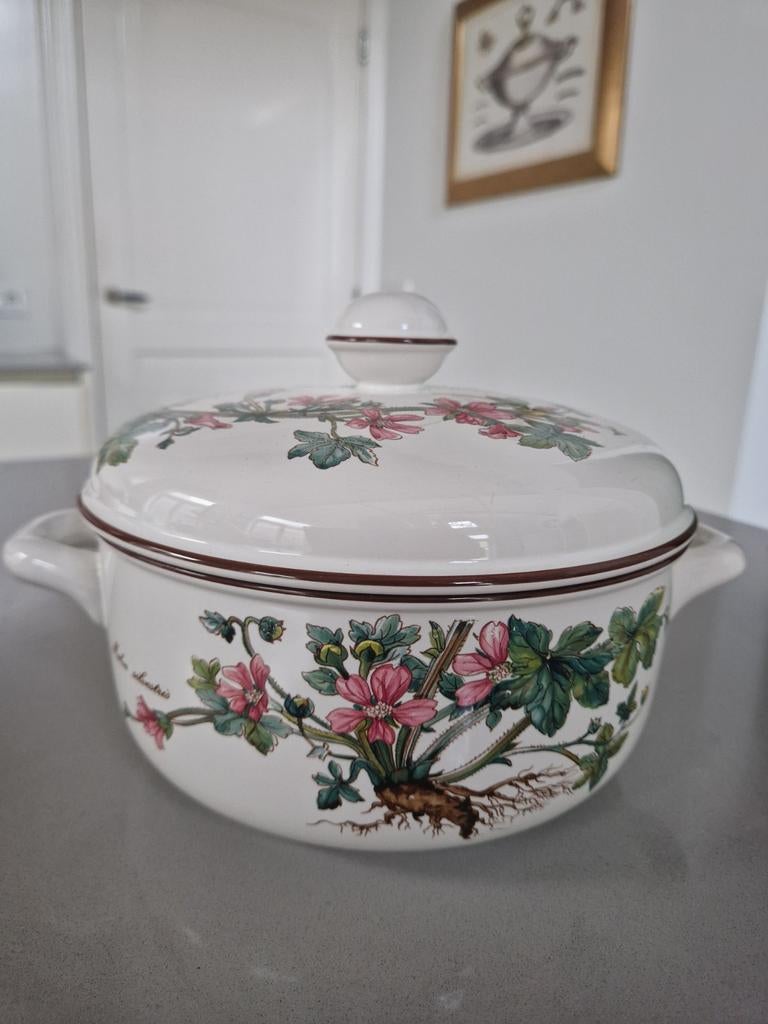 Dekschaal Villeroy en Boch Botanica, 2 beschikbaar, Ophalen of Verzenden, Overige stijlen, Porselein, Schaal of Schalen