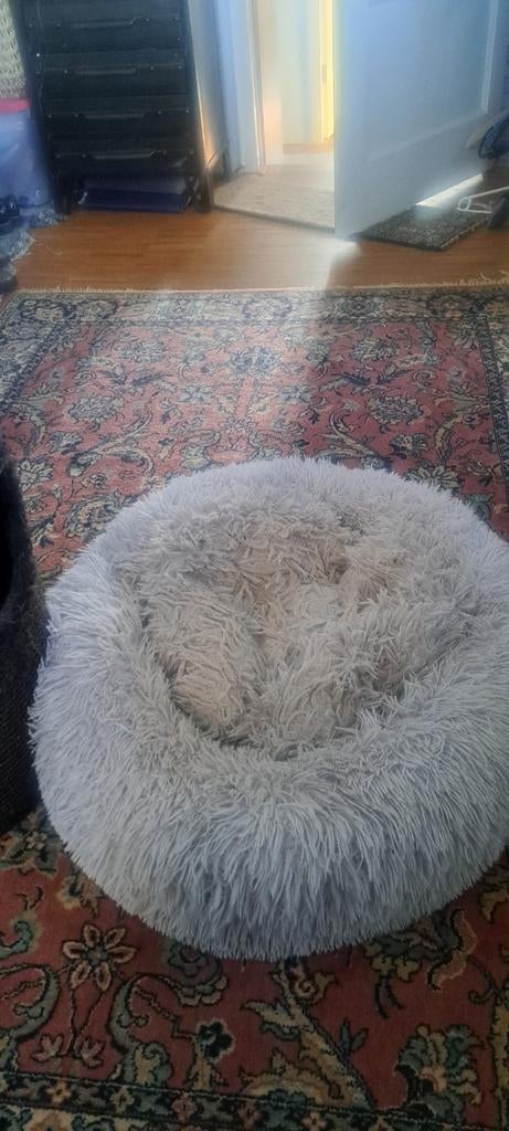 Krab ton, fluffy mandje, buiten huis, Ophalen, Gebruikt