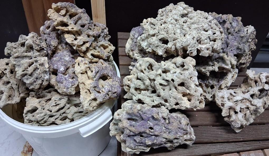 Mooie partij zeewater stenen!!!, Dieren en Toebehoren, Vissen | Aquaria en Toebehoren, Ophalen, Gebruikt, Plant(en), Steen of Hout