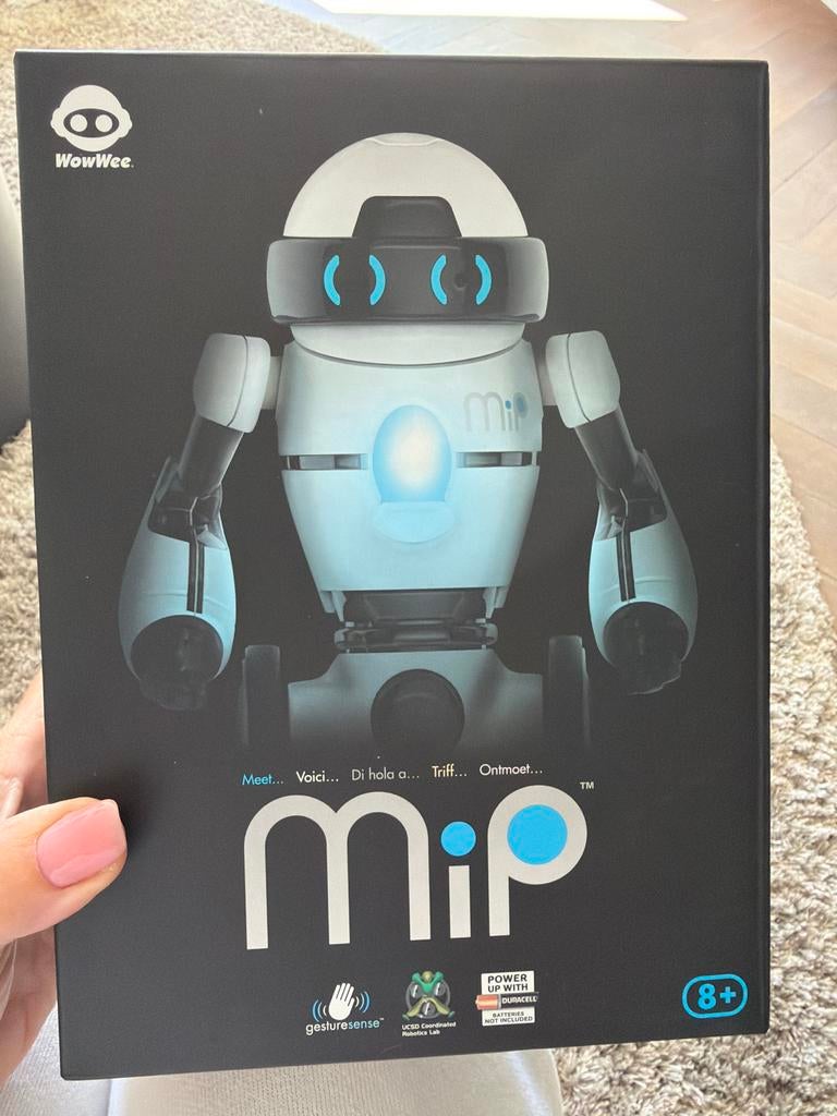 WowWee MiP Robot - Interactieve Robot met Gebaren, Ophalen of Verzenden, Zo goed als nieuw, Jongen of Meisje