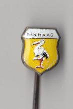 Den Haag Stadswapen Ooievaar speldje, Verzamelen, Gebruikt, Niet vindbaar, Niet vindbaar, Speldje of Pin