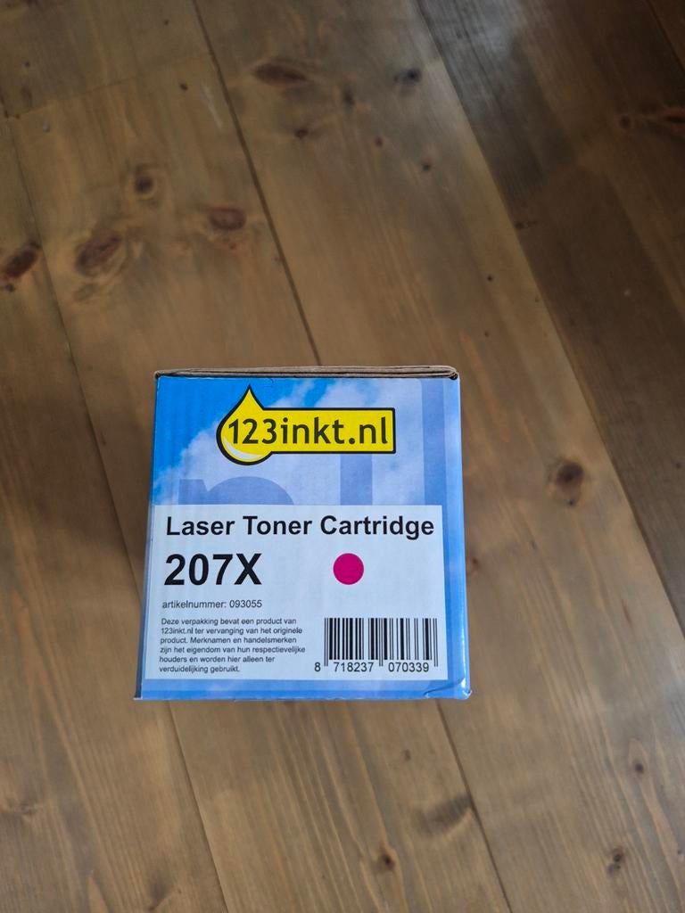 HP 207X vervangende Laser Toner Cartridge, Ophalen of Verzenden, Nieuw, Toner, 123 Inkt