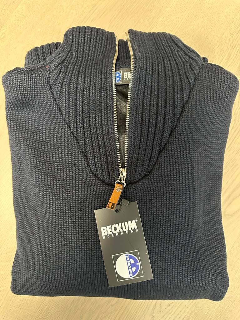 Beckum Schipperstrui met Windvanger EBTR02 XXL, Ophalen of Verzenden, Nieuw, Overige maten, Blauw