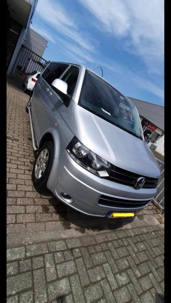 Volkswagen transporter t5, Auto's, Automaat, Euro 5, Achterwielaandrijving, Leder en Stof