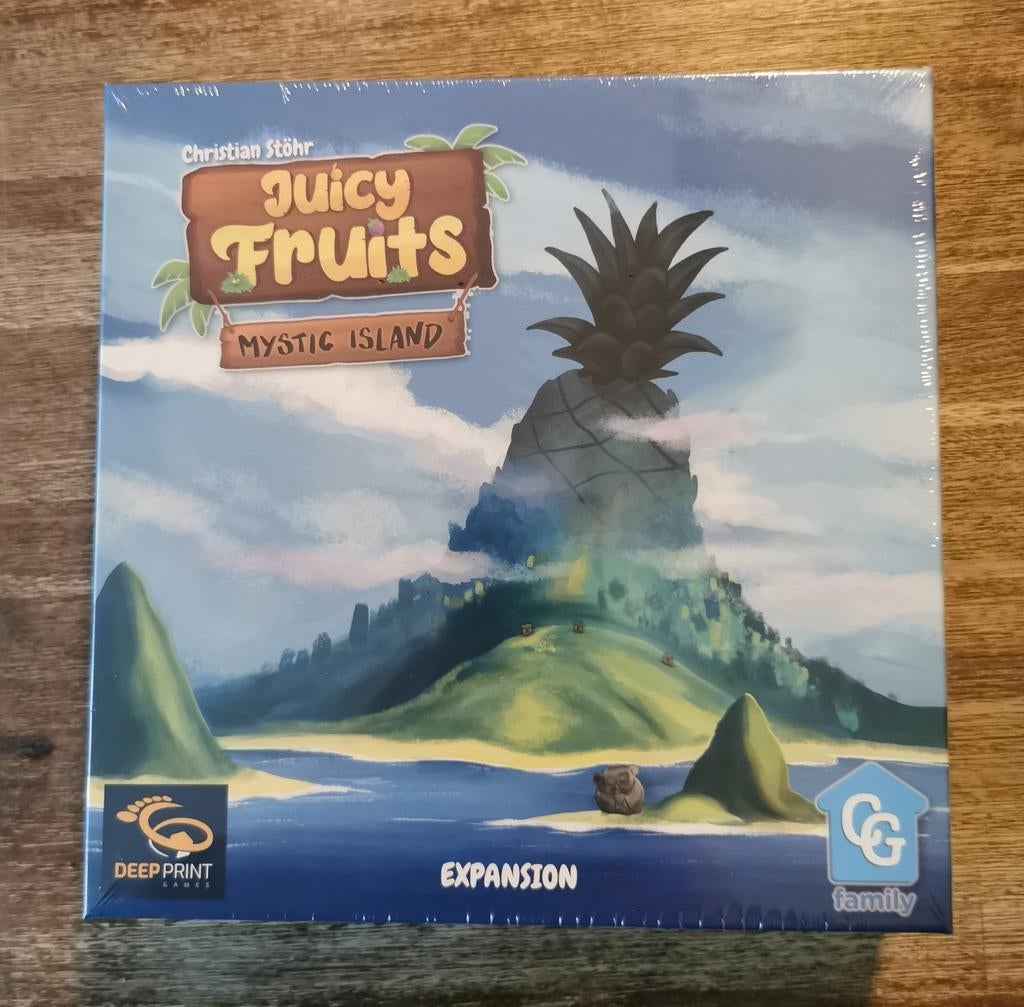 Juicy Fruits: Mystic Island uitbreiding - Capstone Games, Hobby en Vrije tijd, Een of twee spelers, Ophalen of Verzenden, Nieuw