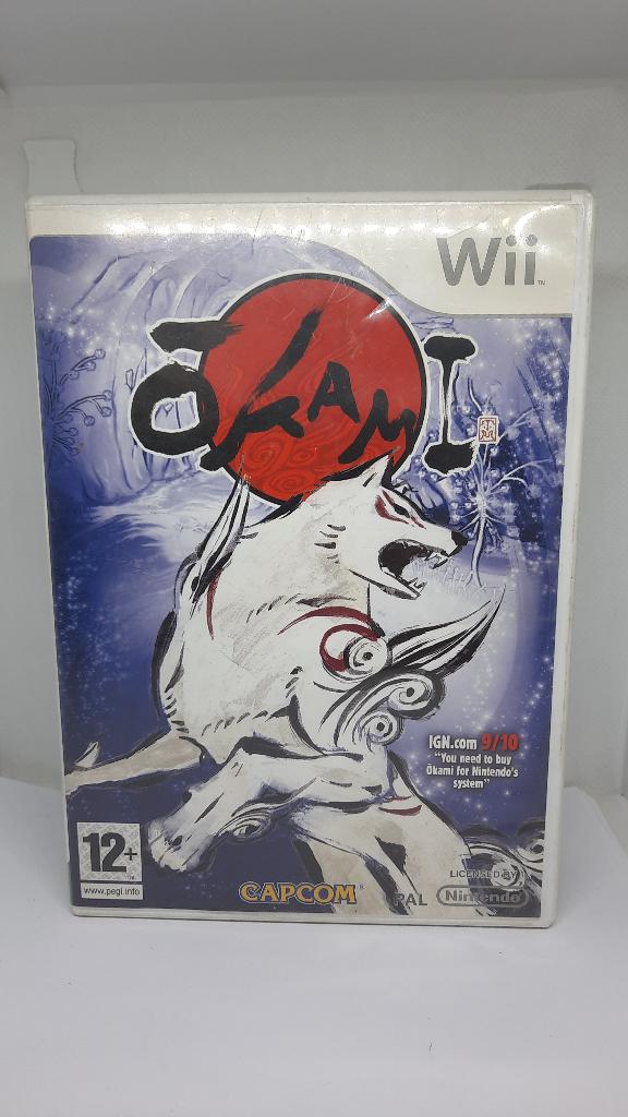 Okami Capcom Nintendo Wii Spel Game, Avontuur en Actie, Gebruikt, 1 speler, Eén computer