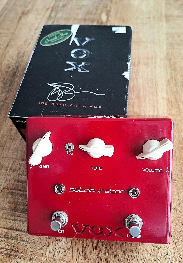 Vox Satchurator, Ophalen of Verzenden, Zo goed als nieuw, Distortion, Overdrive of Fuzz