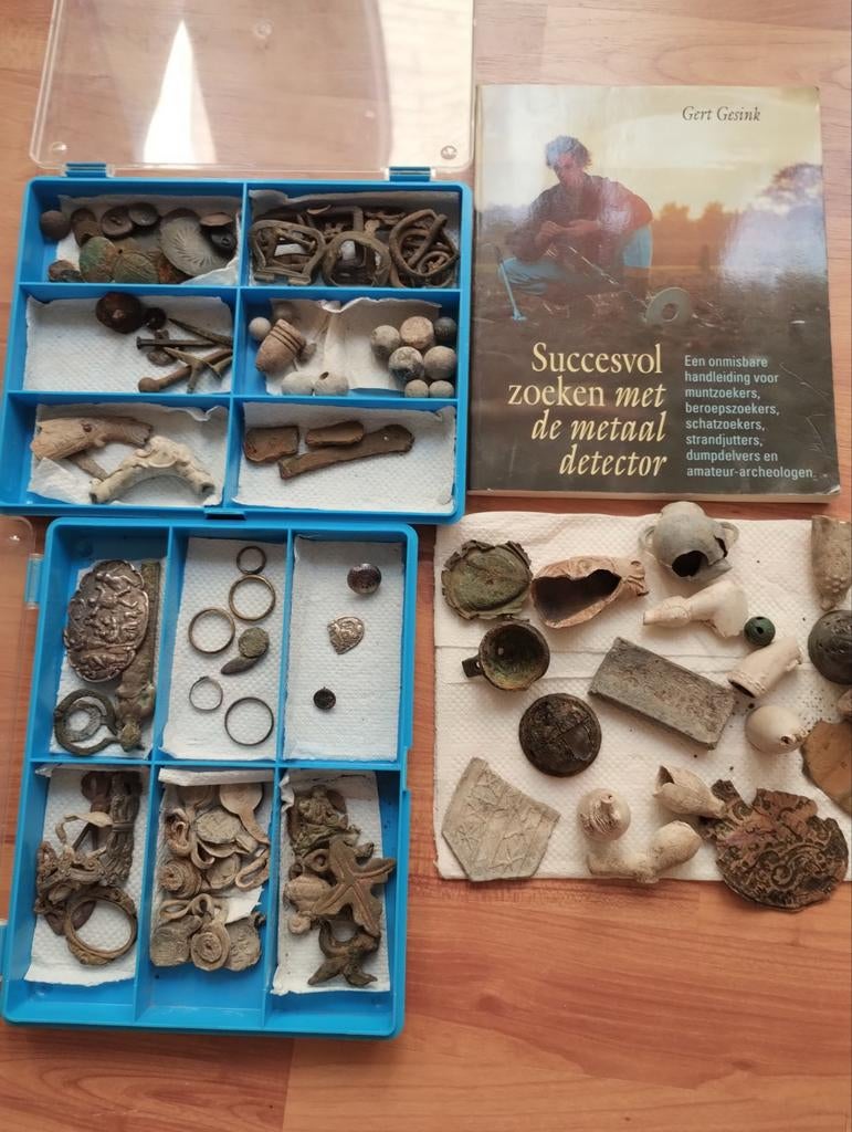 Metaaldetector vondsten, Ophalen of Verzenden, Gebruikt, Overige merken