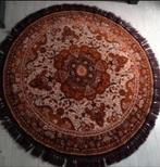 Prachtig rond tapijt Boho Ibiza, Ophalen of Verzenden, Nieuw, Beige, Rond