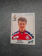 Panini sticker Euro 92 Zweden. Brian Laudrup Denemarken., Verzenden, Zo goed als nieuw, Sticker
