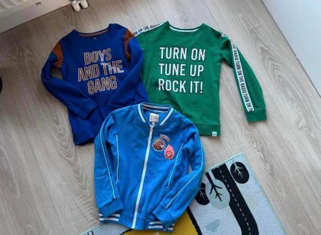 Z8 truien en vest maat 128-134, Kinderen en Baby's, Kinderkleding | Maat 128, Ophalen of Verzenden, Zo goed als nieuw, Jongen