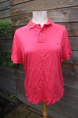 Poloshirt roze Ralph Lauren mt M Vaste prijs AANBIEDING, Kleding | Heren, Polo's, Ralph Lauren, Zo goed als nieuw, Roze, Verzenden