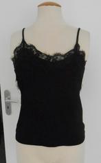 Zara spaghettitop zwart mt S, Kleding | Dames, Nieuw, Ophalen of Verzenden, Zara, Zwart