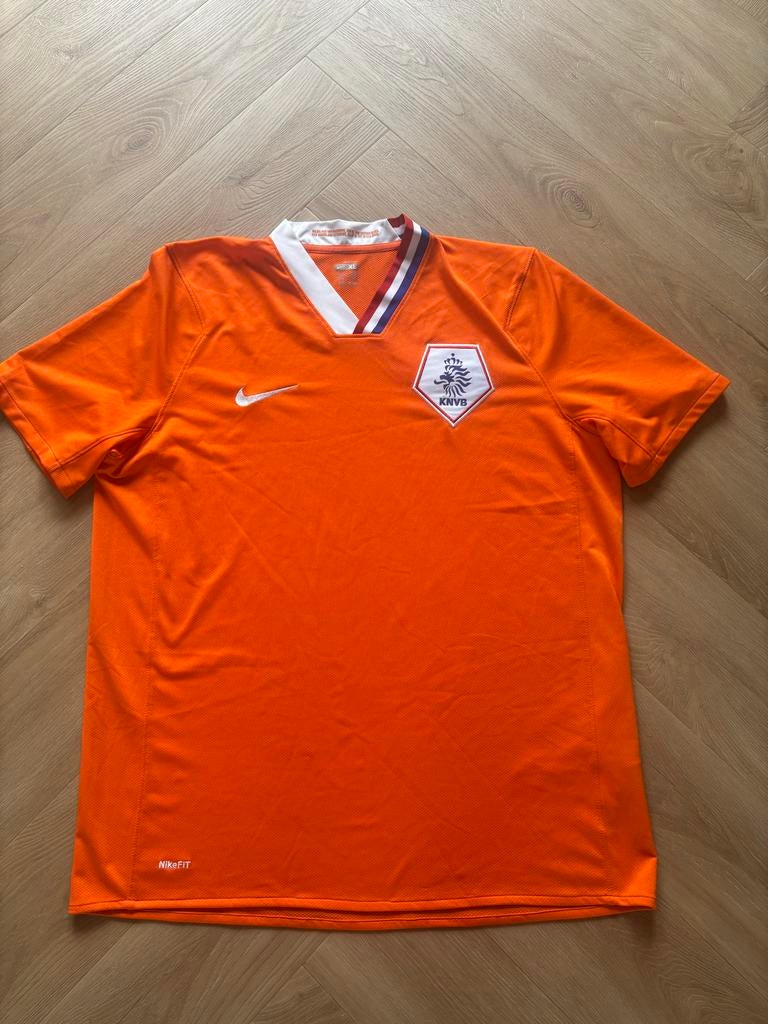 Origineel - Nederland EK 2008 shirt - Maat XL - Zgan, Kleding | Heren, Maat 56/58 (XL), Oranje, Ophalen of Verzenden, Zo goed als nieuw